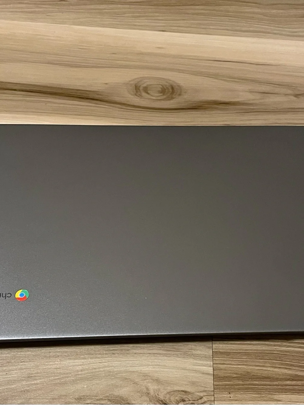 Gray Lenovo Laptop Chromebook - Sleek Portable Laptop